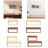 [tenlzsp0bc] 2 Dollhouse Bookshelves As Miniature Furniture, Wooden Bookshelves, Sturdy Replica As D