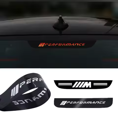 Rear Brake Light Sticker, Performance Decal for BMW E46 E90 E92 F30 F80 G20 G28 F32 F34 F10 F18 E63 