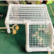 Pet Fence Acrylic Transparent Dog Fence 75cm Tall Version Indoor Home Use Barrier Modular Dog Cage