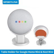 BonnieH SPORTLINK For Google Home Nest Mini Desktop Stand Table Holder Smart Voice Assistants Portable Kitchen Bedroom Study Audio Mount