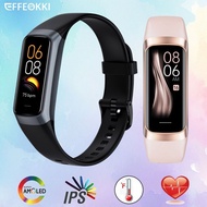 EFFEOKKI C60 Sleep Fitness Tracker Pedometer Wrist Smart Bracelet Band Watch Color Screen Heart Rate