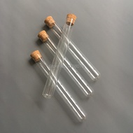 ★25*200mm 5pcs/lot Pyrex test tube with cork Borosilicate transparent lab test tube round bottom ☇☫