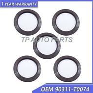 5 Pieces Seal Type T Oil Engine Oil Seal OEM 90311-T0074 90311T0074 Compatible With Toyota