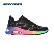 Skechers Online Exclusive Women SKECHERS Street Tres-Air Uno Rainbow Roads Shoes - 177416-BKMT Air-Cooled Memory Foam