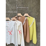 SW8822 Button Blouse Korea