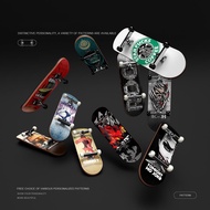 Professional Finger Skateboard Maple Board Finger Set Fingerboard Professional Mini Scooter K8i3