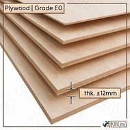 New Eco-Friendly 12mm Grade E0 Plywood for DIY Projects | Papan Lapis Baru Gred E0 12mm Mesra Alam u