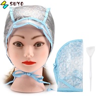 SUYO Hair Dying Cap Styling Tools Hook Brush Salon Dye Cap