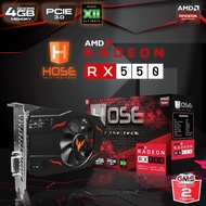 HOSE RX 550 4GB GDDR5 VGA CARD