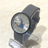 Jam Tangan Anak Anak Desain Dial Doraemon Lucu Strap Karet Rubber