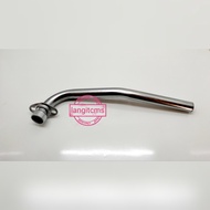 Smash shogun shogun125 Exhaust Neck suzuki chrome stainless