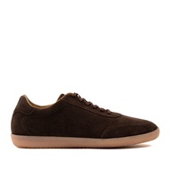 Prabu - Sepatu Kulit Suede Sneakers Pria Fendi Brown