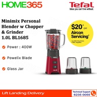 Tefal Minimix Personal Blender with Chopper &amp; Grinder 1.0L BL1685