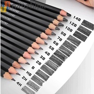 NANZHIJIA Sketch Pencil Set, Smooth Writing HB 2H 4H B 2B 3B Graphite Pencil, School Supplies 4B 5B 
