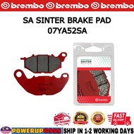 ORIGINAL BREMBO SINTER FRONT SA BRAKE PAD 07YA52SA R25 XMAX250
