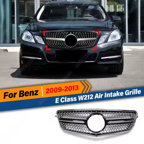 For Mercedes Benz E Class W212 E200 E250 E300 E350 E400 2009 2010 2011 2012 2013 Front Radiator Raci