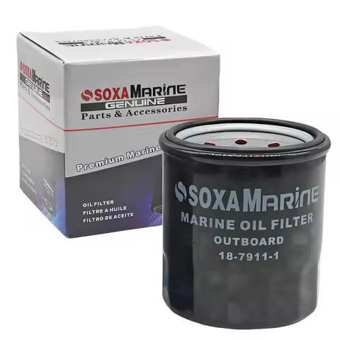 Oil Filter for Yamaha Honda Tohatsu Nissan 9.9-115 HP Outboard Engine PH6607 15400-PFB-007 3R0-07615