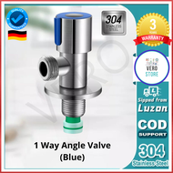 🔝Best Seller SUS 304 Stainless Steel Quarter Turn Angle Valve 1/2 Inch One Way Valve for Bidet, Shower Head, Faucet. Premium Quality 1-way Angle Valve SUS304🔝