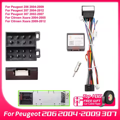 Simple Soft RP5-PA-104 Canbus Decoder for Peugeot 206 2004 -2009 for Peugeot 307 2002 -2005 Android 