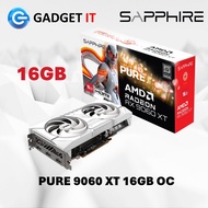 SAPPHIRE AMD Radeon PURE RX 9060 XT GAMING OC 16GB GDDR6 GRAPHICS CARD | 9060XT WHITE ARGB | GADGET 