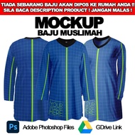 Baju Muslimah Mockup for Photoshop