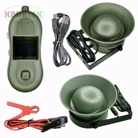 Outdoor MP3 Speaker , Mp3 Player Built-in 182 Voice Speaker 2* 50w 150db Speaker Device