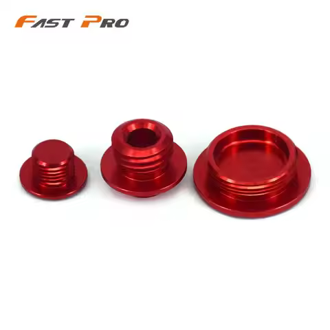 Engine Timing Oli Filter Cover Plugs Screw Bolts Set CNC For HONDA CRF150R CRF250R CRF450R CRF450X S