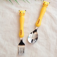 Pokemon Pikachu Spoon&Folk Kids Bento Korean Kitchen