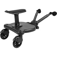 Buggy Board, Universal Buggy Board dengan Tempat Duduk, untuk Kanak-kanak dari 3-4 Tahun, Serasi den