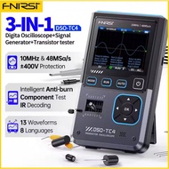 FNIRSI DSO-TC4 Upgrade 3 in 1 Digital Oscilloscope 10MHz 48Ms/s Transistor Tester Electronics Compon