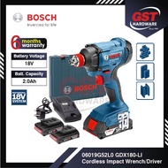 Bosch Cordless Impact Driver / Wrench GDX 180-LI 2-In-1 Professional Cordless Impact Wrench Bosch Im