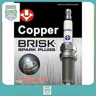 Brisk spark plug copper racing lc135/y15zr/ex5/wave125