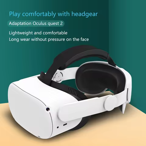 Head Strap Compatible with Oculus Quest 2,Meta Quest 2 Accessories Adjustable Elite Strap Replacemen