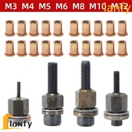 LANFY Threaded Insert Tool, Threaded Carbon Steel Rivet Nut Tool, Rivnut Tool Kit Rustproof Manual H