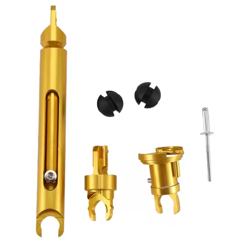 A14U-4M5A-16B970 Car Bonnet Release Lock Latch Catch Repair Set For Ford Focus MK2 2004-2012 1355231