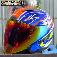 GRACSHAW GEOMAX G555 MALAYSIA 55🇲🇾GRACSHAW DOUBLE VISOR HELMET G555