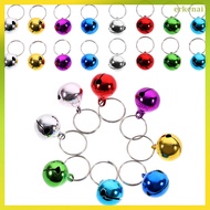 🎄🎅24pcs Christmas Tree Bells para sa Aso Multi-functional DIY Craft Decorations Pet Hanging Bells