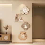 Modern Corridor Decorative Painting Version Aisle Background Wall Simple Entrance Vertical Painting 