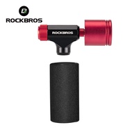 ROCKBROS Bicycle Quick Inflation Nozzle CO2 Gas Nozzle AV/FV Aluminum Portable Durable MTB Road Bicy