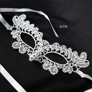 Fashion Accessories Costume Party Mask White Lace Ac71E