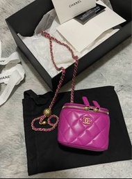 Chanel 金球 盒子 紫色 80% new