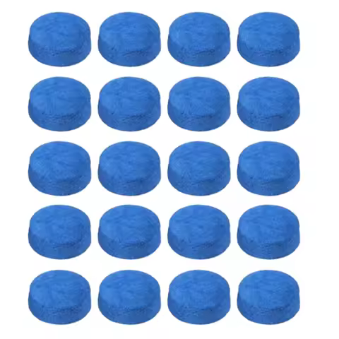 20 Pcs Billiard Pool Cue Tips Replacement Tips Pool Stick Tips Snooker Cue Tips for Pool Cues and Sn