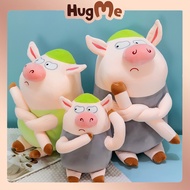 40CM Squishy Pig Stuffed Doll Lying Plush Piggy Toy Animal Soft Plushie Hand Warmer Pillow Manika
