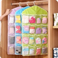 Hangable 16 Pocket Door Wardrobe Hanging Bag DIY Rack Hanger Organizer for Home Organization