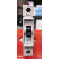 Siemens 5Sx21 C3, Circuit Breaker, 1 Pole, 3 Amp, 230/400 Vac READY
