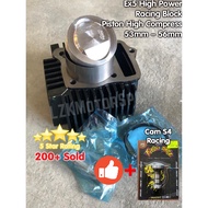 Block Racing Ex5 High Power 53mm 56mm Piston High Compress Blok Ex5 High Power Block Blok Racing Ex5