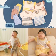 (1-5Y) Mompa MP612 cotton babyshort sleeve set