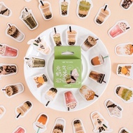 [SG] Bubble Tea Stickers | Pastry Journaling Sticker | Boba Stickers Journal Label | Food | Bujo Bul