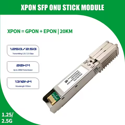 PON STICK EPON GPON XPON SFP ONU Stick With MAC SC Connector DDM pon module HGU 1490/1330nm module, 