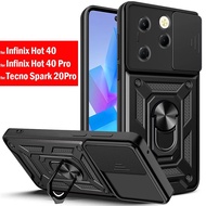 EllaStuff Bisa COD Case Infinix Hot 40 - 40 Pro - Spark 20 Pro Case Softcase SLIDE ARMOR CAMERA PROT